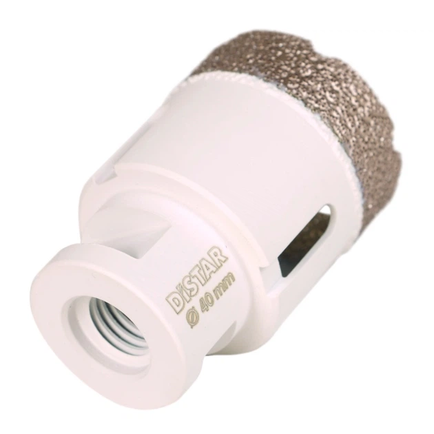 Сверло алмазное Distar Keramik Pro 89568442090 DDR-V 40*30*M14 - Фото 2 Сверло алмазное Distar Keramik Pro 89568442090 DDR-V 40*30*M14 - изображение 2