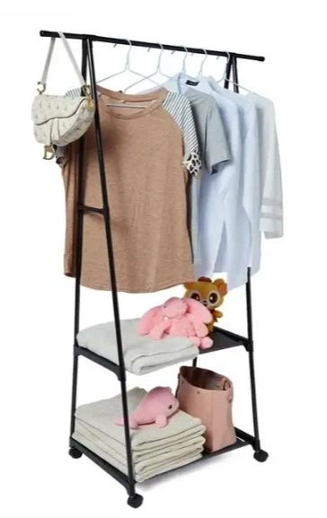 Вешалка для одежды The New Coat Rack на колесах с полкой 158х55см - изображение 3