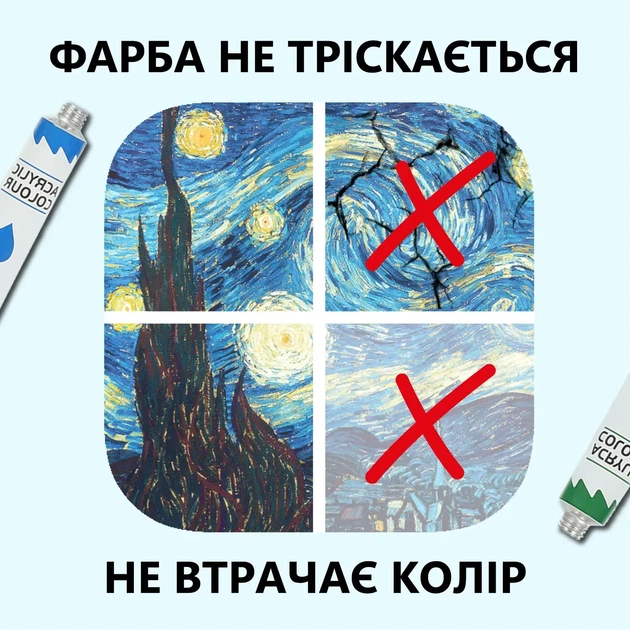 Фарби акрилові Zibi ART Line 12х12 мл ZB.6663 - Фото 10 Фарби акрилові Zibi ART Line 12х12 мл ZB.6663 - изображение 10
