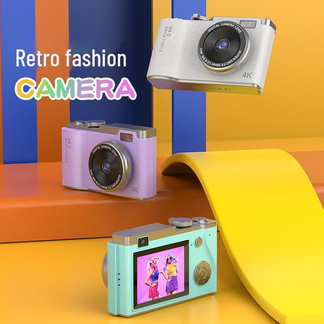 Цифровая камера 64 МП 1080P с 16-кратным цифровым зумом (CCD Digital Camera LK-003) - изображение 6