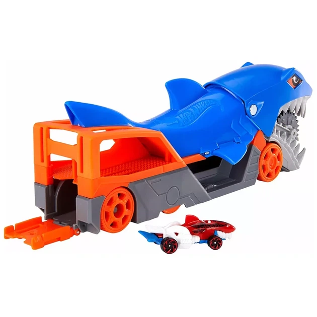 Грузовик-транспортер Hot Wheels Акулья пасть (GVG36) - изображение 13