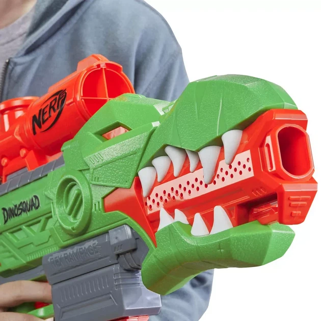 Бластер Hasbro Nerf Dinosquad Rex-Rampage (F0807) - изображение 13