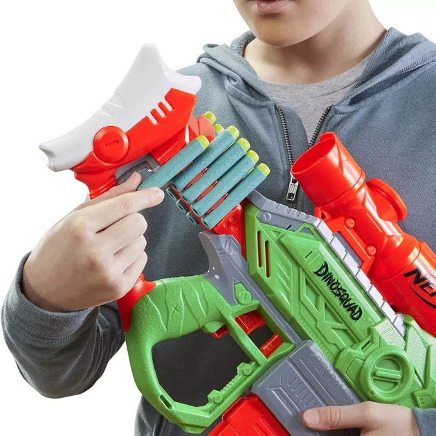 Бластер Hasbro Nerf Dinosquad Rex-Rampage (F0807) - изображение 14