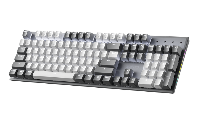 Дротова механічна клавіатура GamePro Genesis Metallic (MK144G) 100% Red switches - зображення 2
