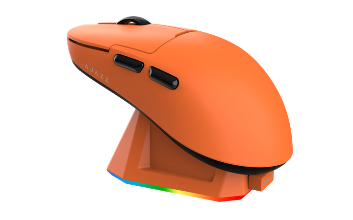 Беспроводная игровая мышь Ajazz AJ159P MC Orange (AJ159P-MC-Orange) - Фото 1 Беспроводная игровая мышь Ajazz AJ159P MC Orange (AJ159P-MC-Orange) - изображение 1