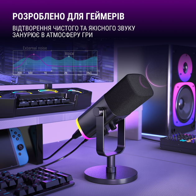 USB мікрофон Fifine AM8 - Фото 6 USB мікрофон Fifine AM8 - зображення 6