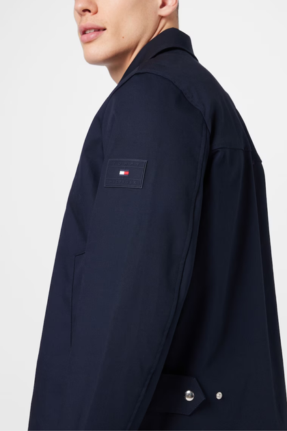 Чоловіча перехідна куртка Tommy Hilfiger Bonded Ivy S MW0MW28989 DW5 (S) - Фото 4 Чоловіча перехідна куртка Tommy Hilfiger Bonded Ivy S MW0MW28989 DW5 (S) - изображение 4