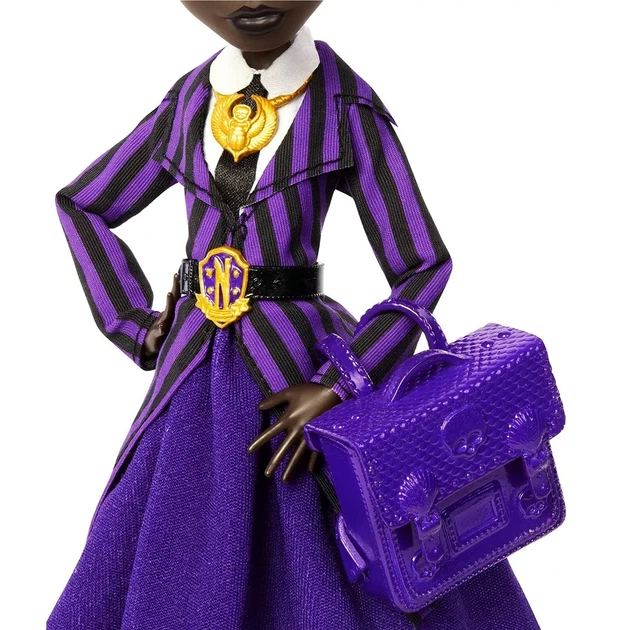 Кукла Monster High Wednesday Бьянка в школьной форме (JDR71) - изображение 10