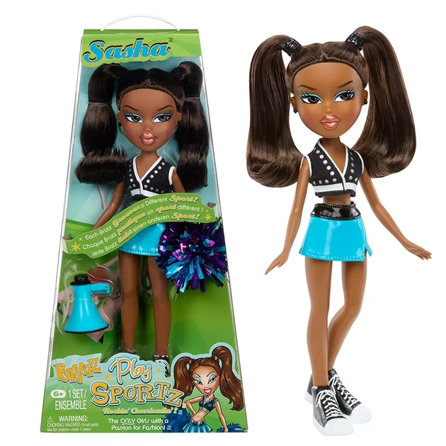 Лялька Bratz Play Sportz Чирлідерка Саша (569565) - Фото 1 Лялька Bratz Play Sportz Чирлідерка Саша (569565) - зображення 1
