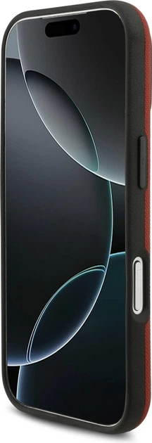 Etui plecki BMW M FW Logo Metal MagSafe do Apple iPhone 17 Pro Red (BMHMP17L25PFWSMR) - obraz 5