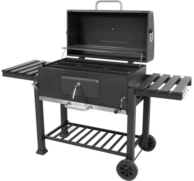 Grill węglowy Lund 99917 XXL żeliwny 78 x 42.5 cm (5906083093432) - obraz 12