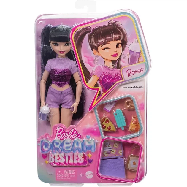 Кукла Barbie Dream Besties Рене (HYC24) - изображение 8