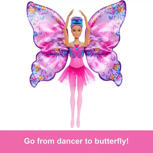 Лялька Barbie Dreamtopia Чарівні крильця (HXJ10) - Фото 11 Лялька Barbie Dreamtopia Чарівні крильця (HXJ10) - зображення 11