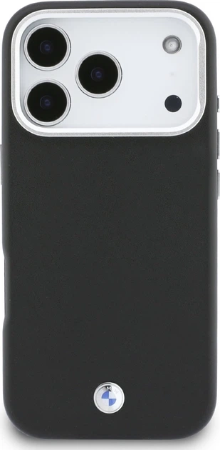 Etui plecki BMW M Sign Metal Logo MagSafe do Apple iPhone 17 Pro Black (BMHMP17L25PFWKCSK) - obraz 3