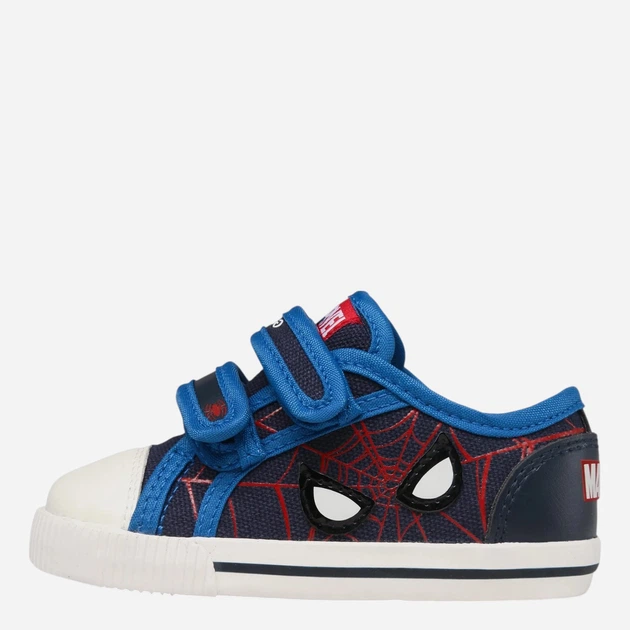 Trampki chłopięce na rzepy Geox SPIDER-MAN B Kilwi B. A B35A7A-01054-C0735 M 22 Granatowe (8056206013810) - obraz 4