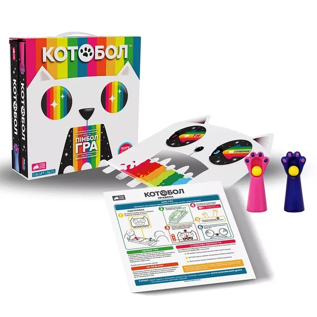 Игра настольная Rozum Котобол (R036UA) - Фото 13 Игра настольная Rozum Котобол (R036UA) - изображение 13
