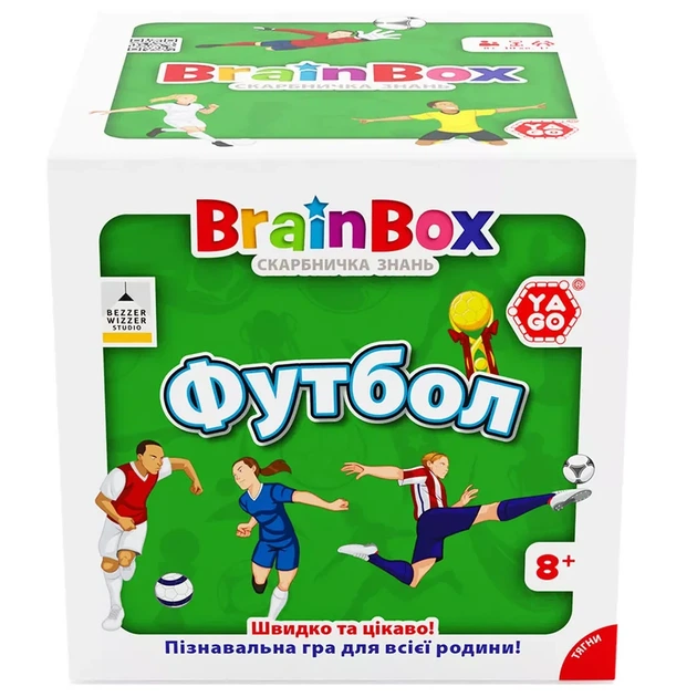 Игра настольная YaGo Brainbox Футбол (BZZBRFB02UA) - изображение 5