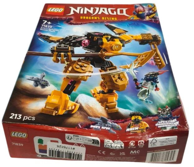 Klocki konstrukcyjne LEGO Ninjago Mech bojowy Spinjitzu Arina 213 elementów (71839) (955555911764254) - Outlet - obraz 2