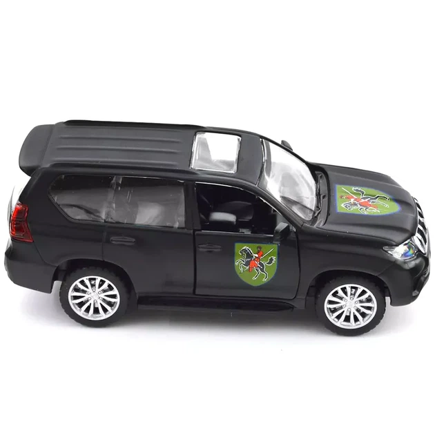 Автомодель TechnoDrive Шевроны Героев Toyota Land Cruiser Prado 110 ОМБр (250359M) - изображение 15