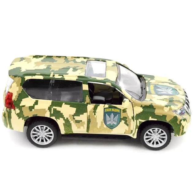 Автомодель TechnoDrive Шеврони Героїв Toyota Land Cruiser Prado Птахи Мадяра (250363M) - Фото 15 Автомодель TechnoDrive Шеврони Героїв Toyota Land Cruiser Prado Птахи Мадяра (250363M) - зображення 15