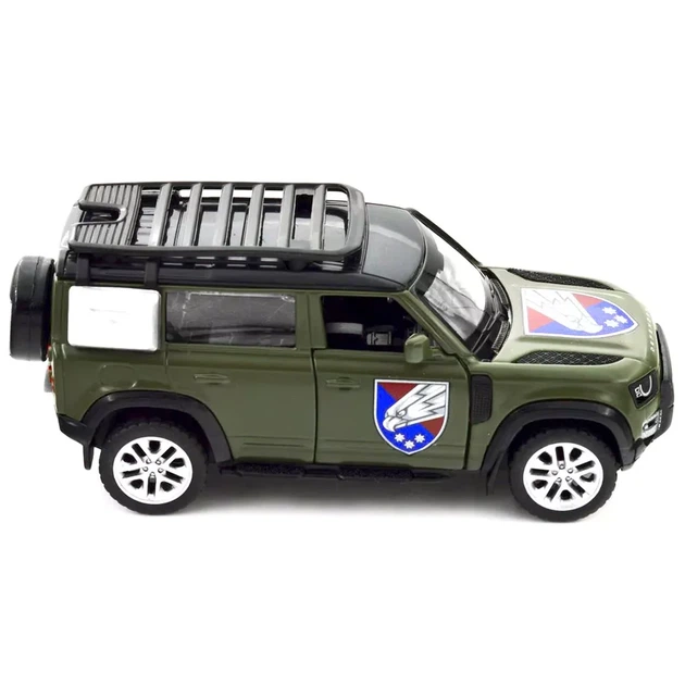 Автомодель TechnoDrive Шевроны Героев Land Rover Defender 25 ОПДБр (250289M) - изображение 14