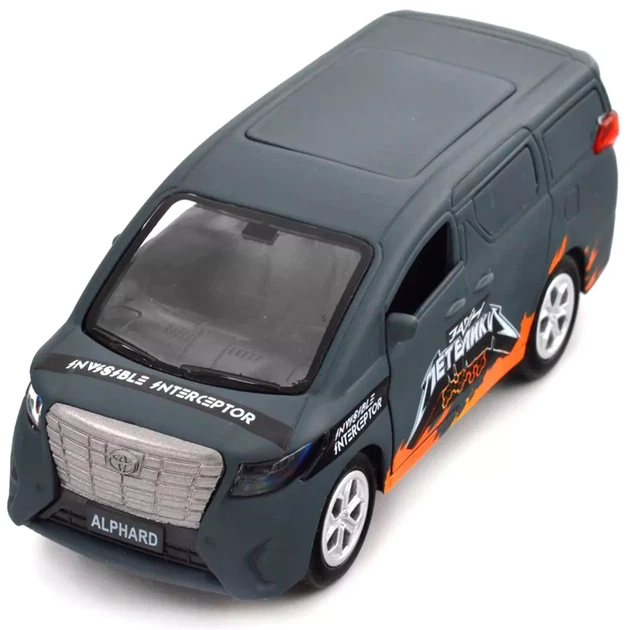 Автомодель TechnoDrive Шеврони Героїв Toyota Alphard Загін Метеликів (KM6011) - зображення 9