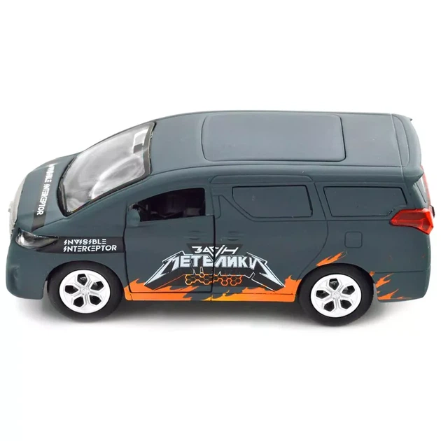 Автомодель TechnoDrive Шеврони Героїв Toyota Alphard Загін Метеликів (KM6011) - зображення 10
