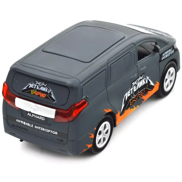 Автомодель TechnoDrive Шеврони Героїв Toyota Alphard Загін Метеликів (KM6011) - зображення 13