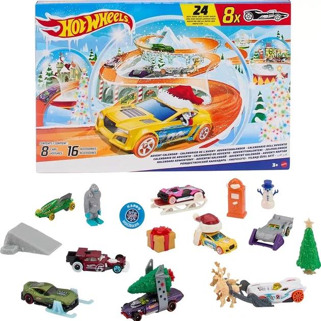 Адвент-календар Hot Wheels 2024 (HTG00) - зображення 6