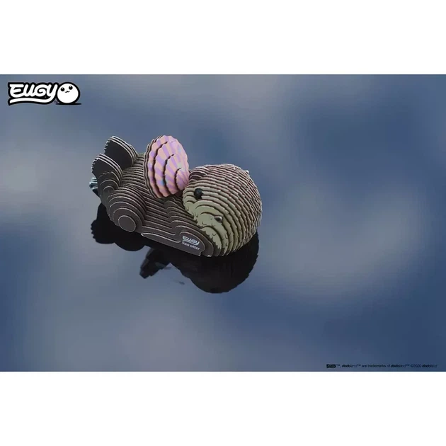 Сборная 3D модель Eugy Зоопарк Морская выдра (XEG-060) - Фото 6 Сборная 3D модель Eugy Зоопарк Морская выдра (XEG-060) - изображение 6