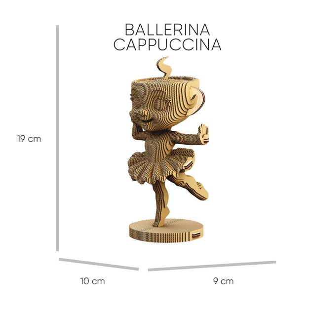 3D пазл Cartonic Ballerina Cappuccina and Friends (CARTBALLER) - изображение 5