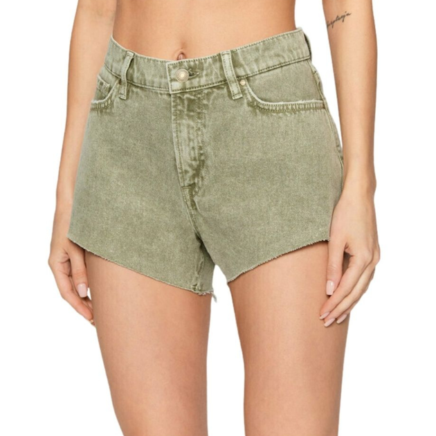 Жіночі короткі джинсові шорти Guess Manila рожевого кольору W26 W2GD00D4MO1 VEGR 26 - Фото 1 Жіночі короткі джинсові шорти Guess Manila рожевого кольору W26 W2GD00D4MO1 VEGR 26 - изображение 1