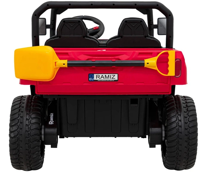 Samochód elektryczny dla dzieci Pick-Up Speed 900 1-osobowy Czerwony (5903864956061) - obraz 3