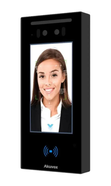 IP-відеопанель Akuvox E16C 2Мп 62° UKEY QR PoE - Фото 2 IP-відеопанель Akuvox E16C 2Мп 62° UKEY QR PoE - зображення 2