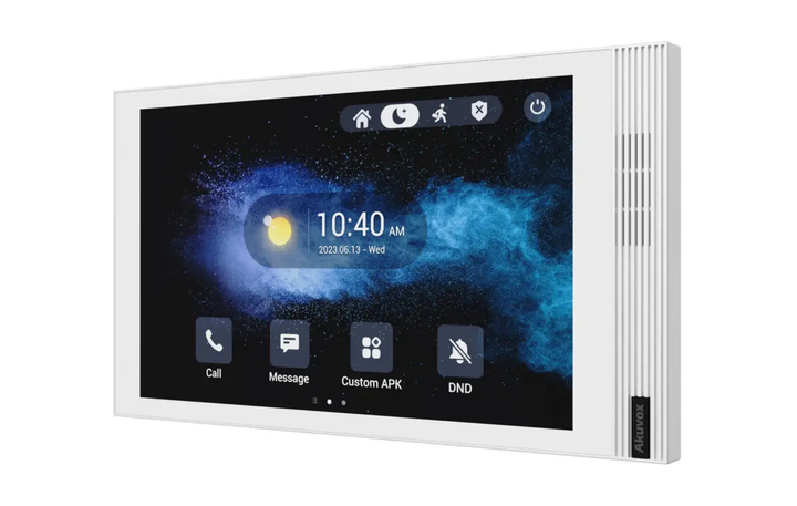 IP-видеодомофон Akuvox S563W 8'' IPS Wi-Fi BLE SIP PiP PoE Android, White - изображение 2