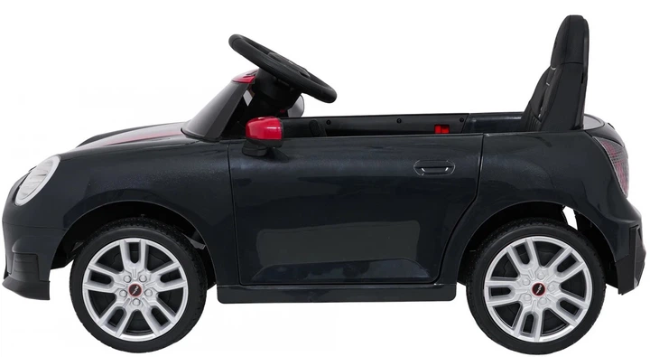 Samochód elektryczny dla dzieci Mini Cooper 1-osobowy Czarny (5903864960228) - obraz 3