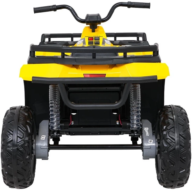 Samochód elektryczny dla dzieci Quad ATV Wolf 1-osobowy Żółty (5903864960341) - obraz 4