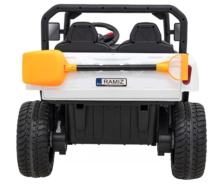 Samochód elektryczny dla dzieci Pick-Up Speed 900 1-osobowy Biały (5903864956023) - obraz 3