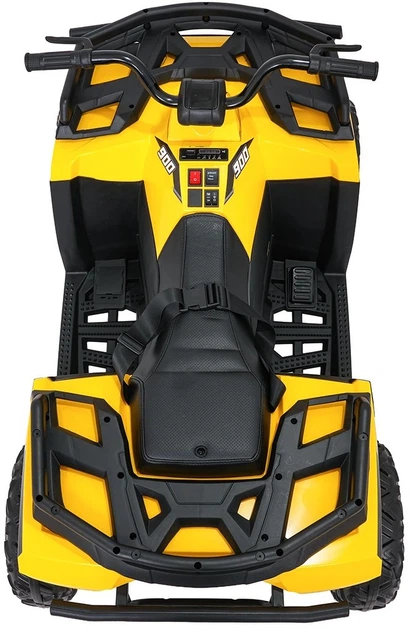 Samochód elektryczny dla dzieci Quad ATV Wolf 1-osobowy Żółty (5903864960341) - obraz 5