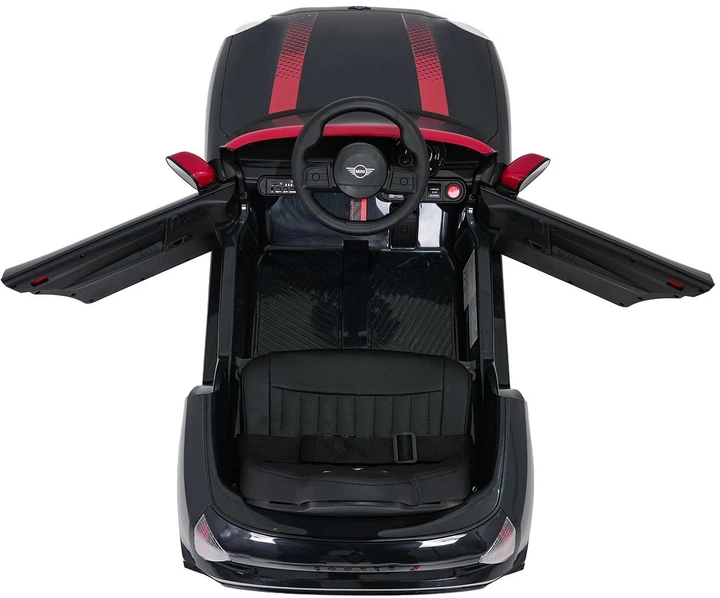 Samochód elektryczny dla dzieci Mini Cooper 1-osobowy Czarny (5903864960228) - obraz 5