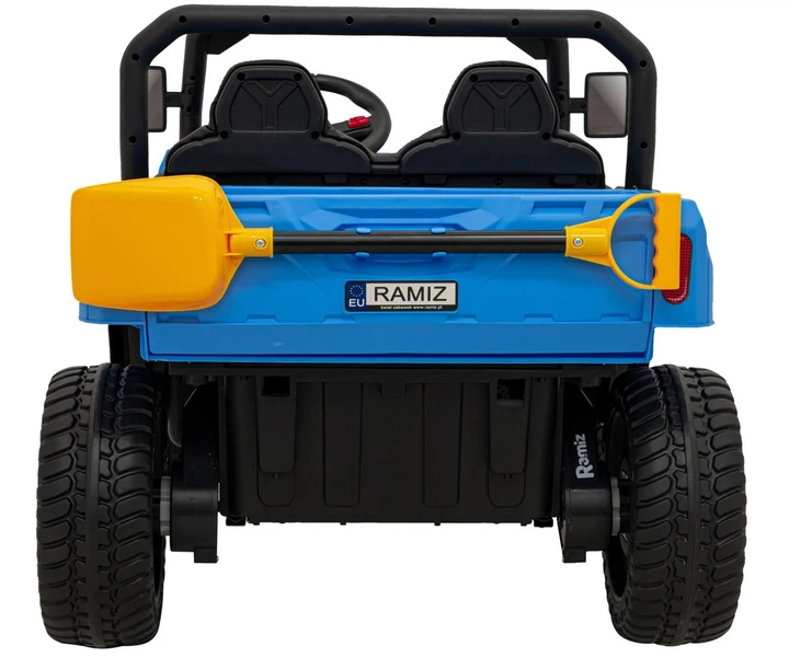 Samochód elektryczny dla dzieci Pick-Up Speed 900 1-osobowy Niebieski (5903864956047) - obraz 3