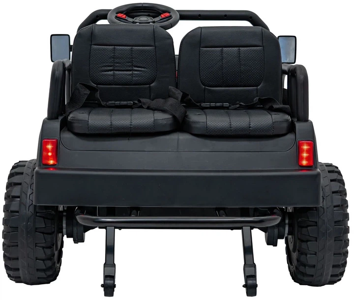 Samochód elektryczny dla dzieci Buggy Champion 4-osobowy Czarny (5903864983258) - obraz 4