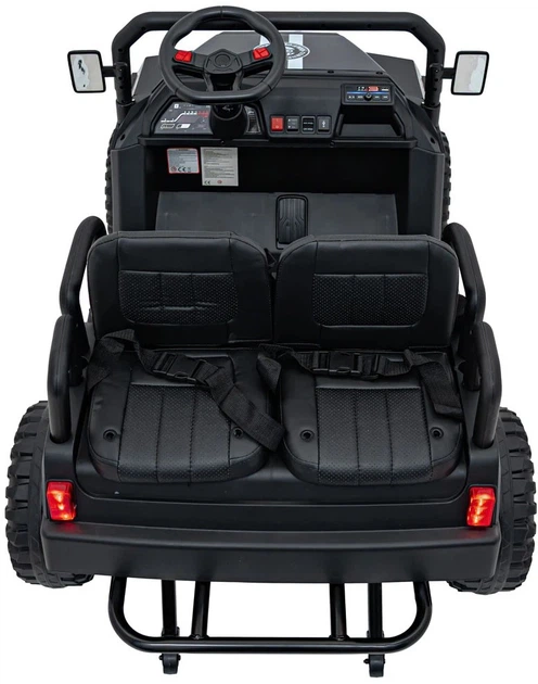 Samochód elektryczny dla dzieci Buggy Champion 4-osobowy Czarny (5903864983258) - obraz 5