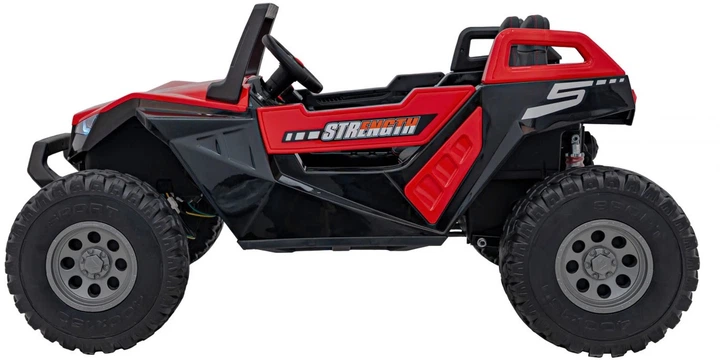 Samochód elektryczny dla dzieci Buggy Clash Strong 2-osobowy Czerwony (5903864955989) - obraz 3