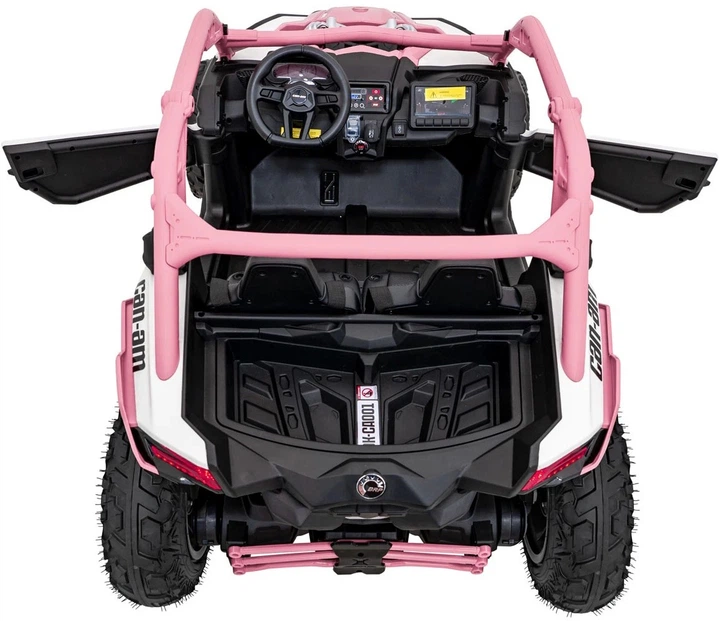 Samochód elektryczny dla dzieci Buggy Maverick Turbo RR Strong 2-osobowy Różowy (5903864983661) - obraz 5