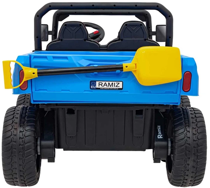 Samochód elektryczny dla dzieci Farmer Truck Speed 900 1-osobowy Niebieski (5903864943580) - obraz 4