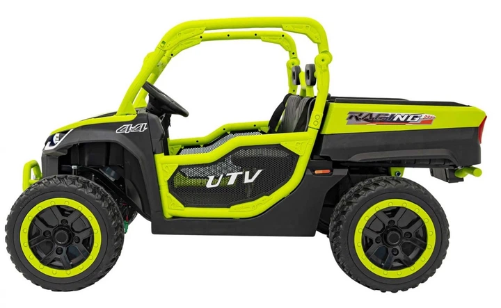 Samochód elektryczny dla dzieci Farmer Truck UTV Racing 2-osobowy Zielony (5903864944051) - obraz 3