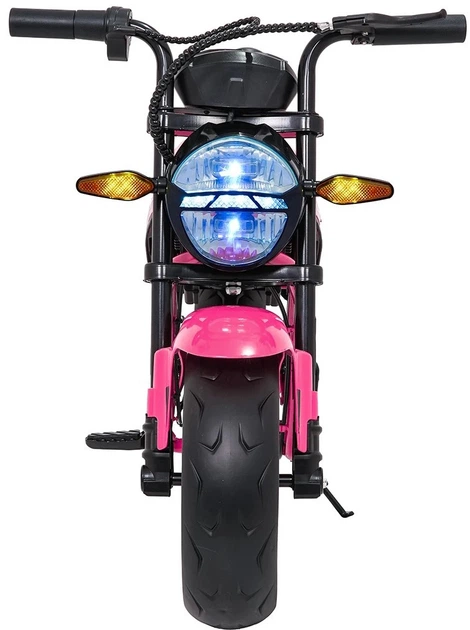 Motor elektryczny dla dzieci Supermoto 1-osobowy Różowy (5903864960891) - obraz 2