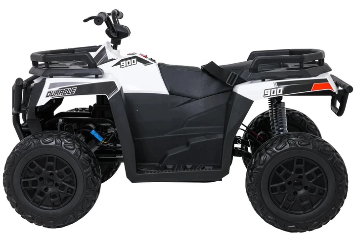 Samochód elektryczny dla dzieci Quad ATV Wolf 1-osobowy Biały (5903864960365) - obraz 3