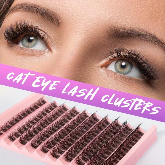 Набор ресниц 40D Cloud Lash 120 пучков черные - изображение 4